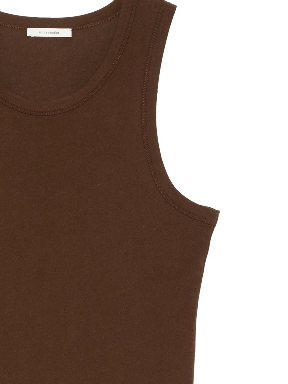 Entire Studios Round Neck T-shirt In Brown