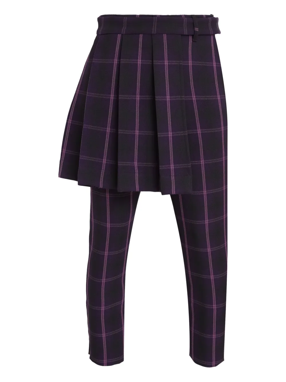 À La Garçonne Calça com pregas | Roxo | Image 1
