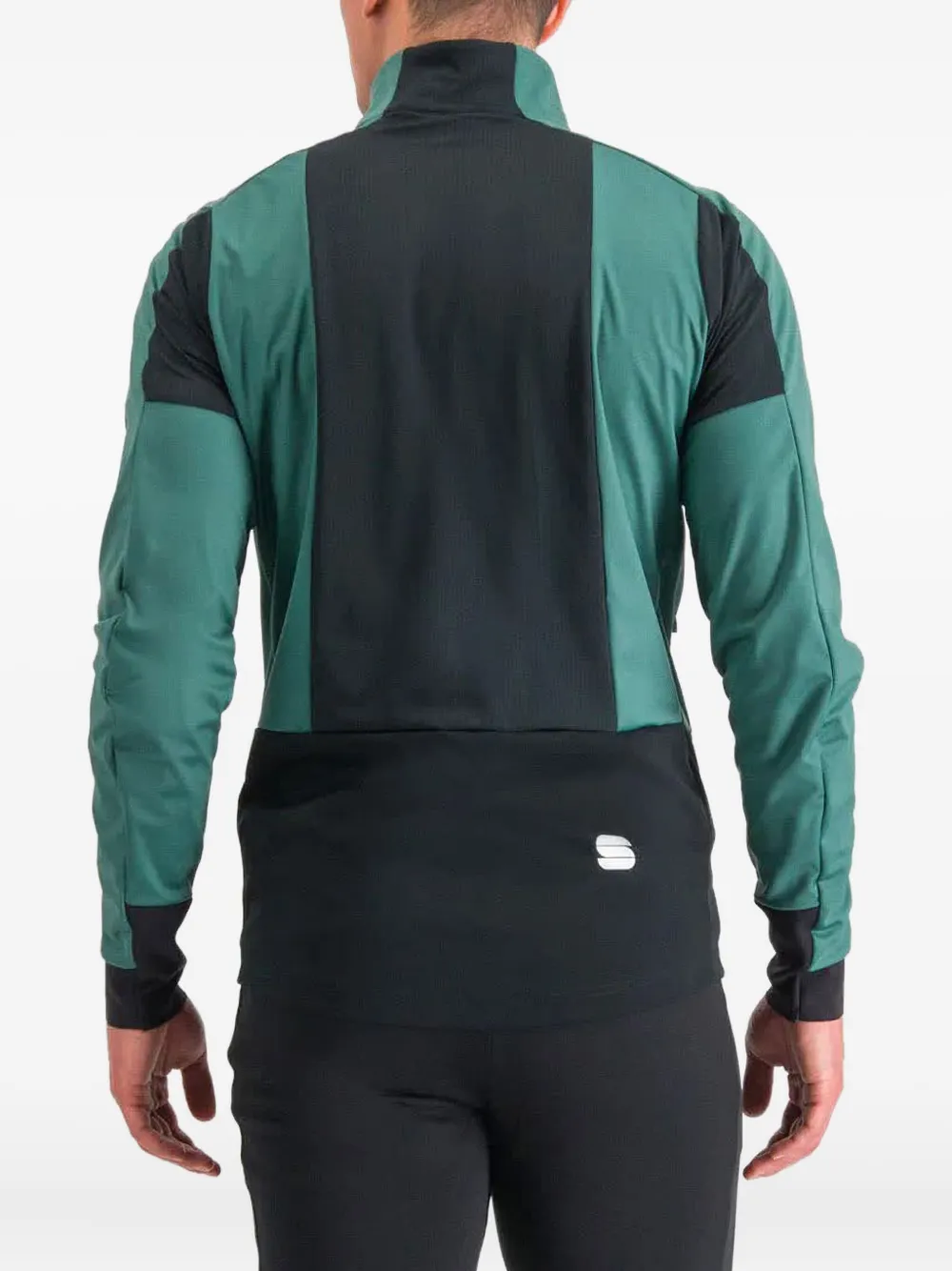SPORTFUL Apex jack met vlakken en halve rits Groen