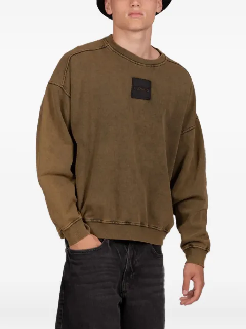 PODHIO Milestone logo-patch sweatshirt