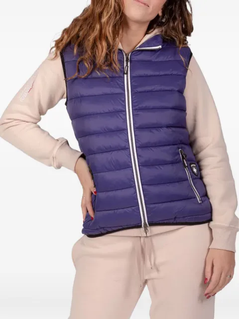 PODHIO quilted zip-front gilet