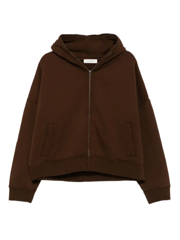 ENTIRE STUDIOS ジップ パーカー | ブラウン | FARFETCH JP