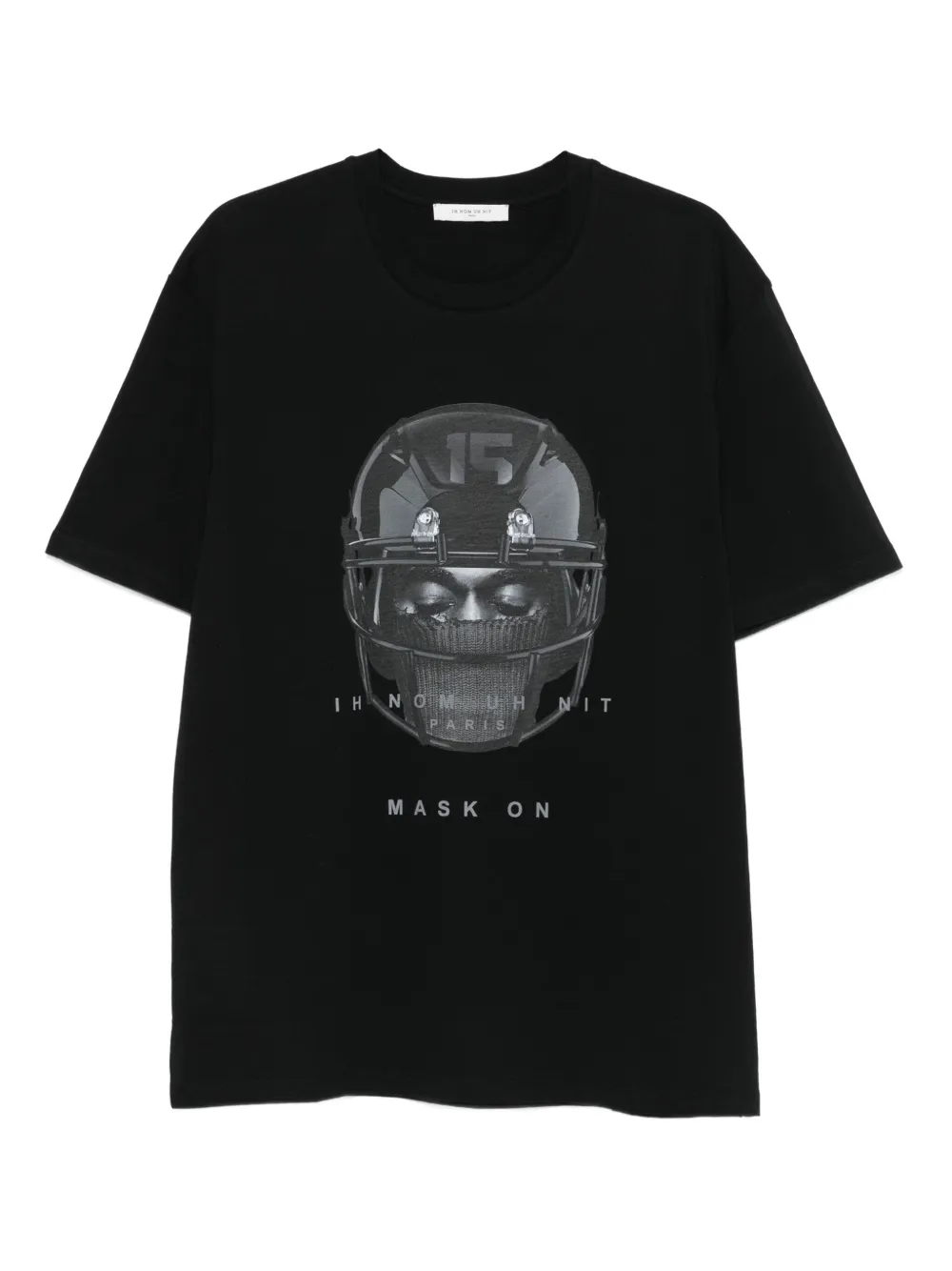 Ih Nom Uh Nit playera con estampado gráfico | negro | Image 1