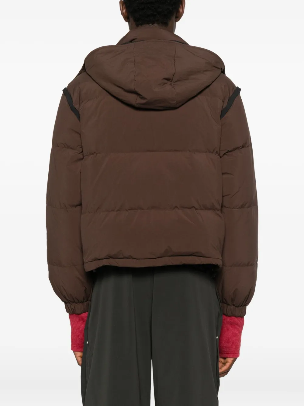 Carrer Crosby Puffer Jacket In Brown