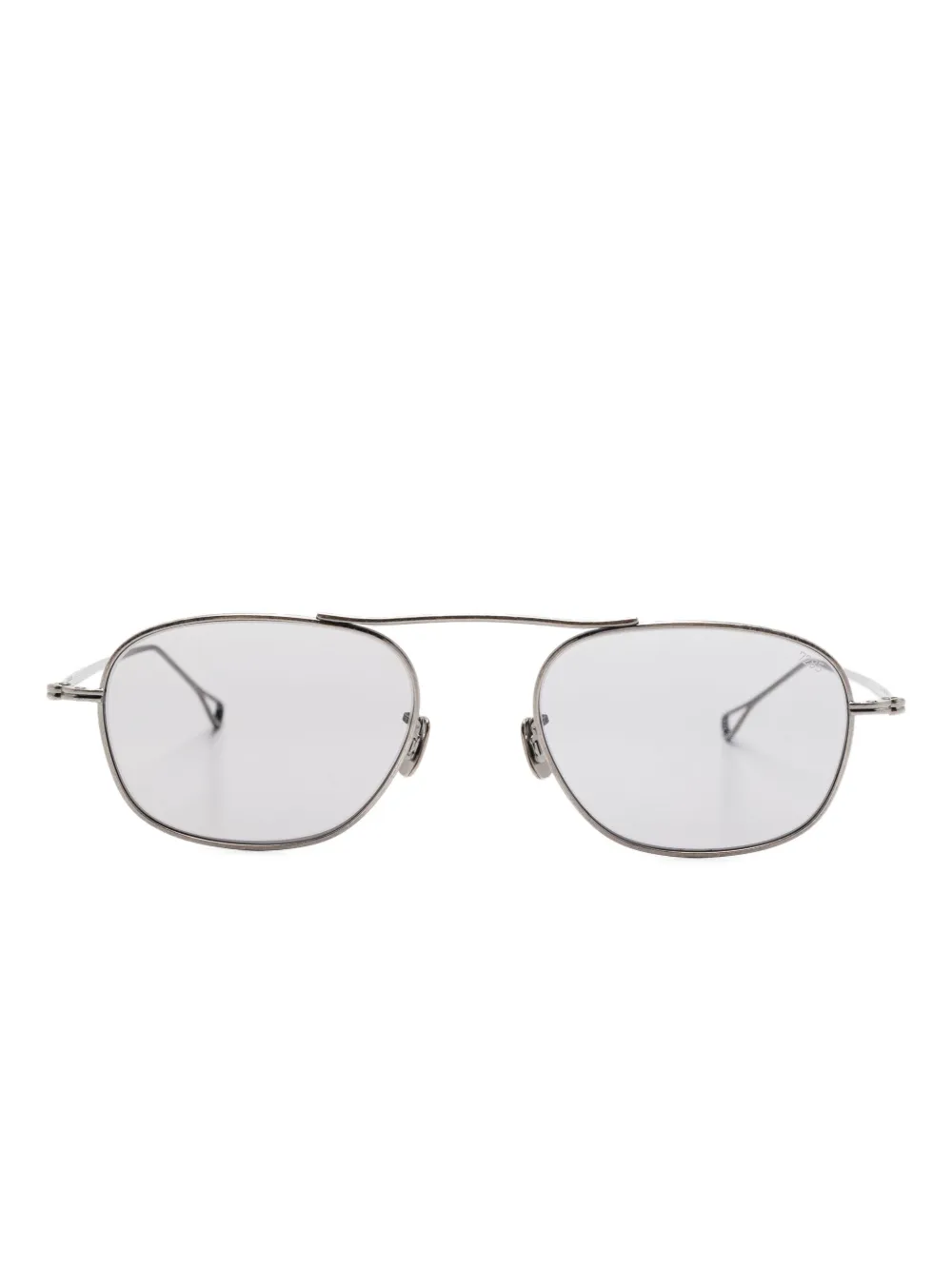 Eyevan7285 oval-frame sunglasses Zilver