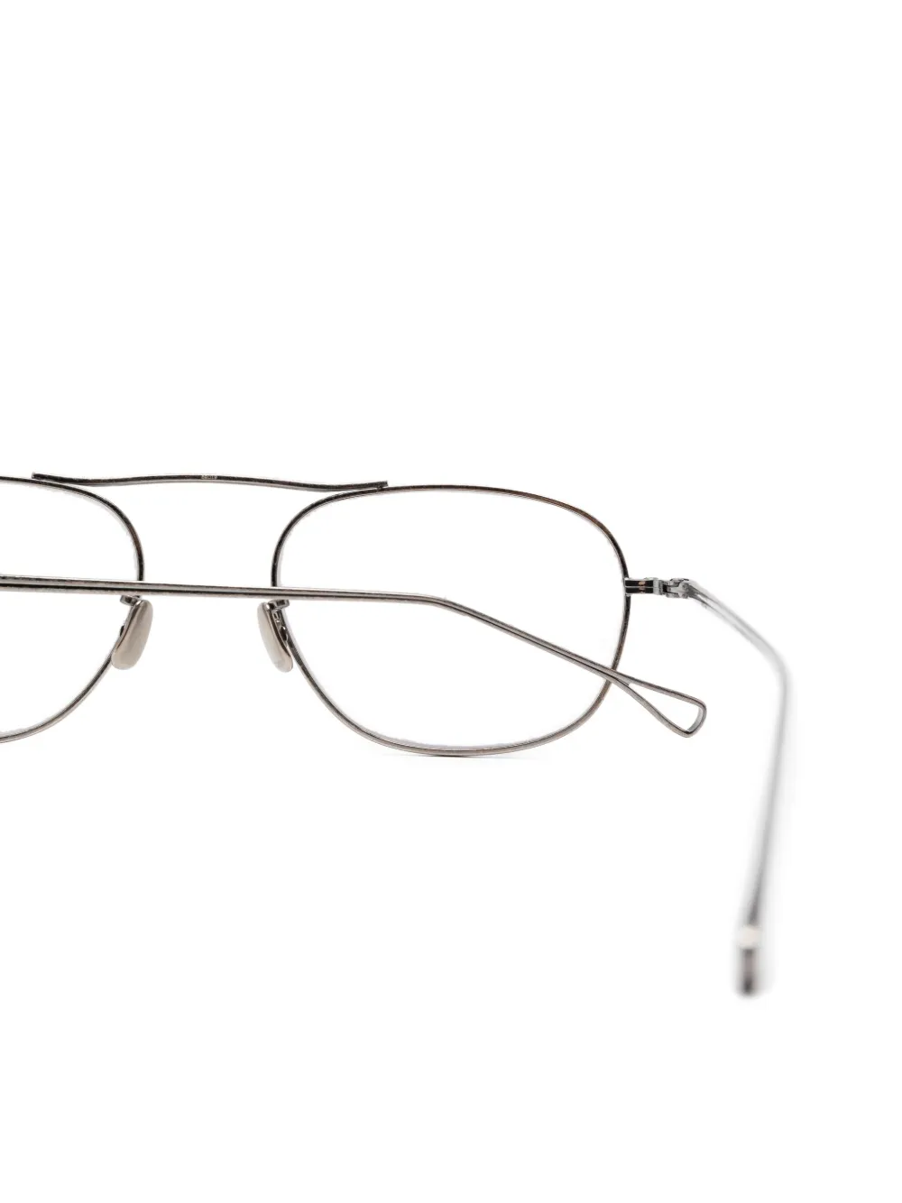 Eyevan7285 oval-frame sunglasses Zilver