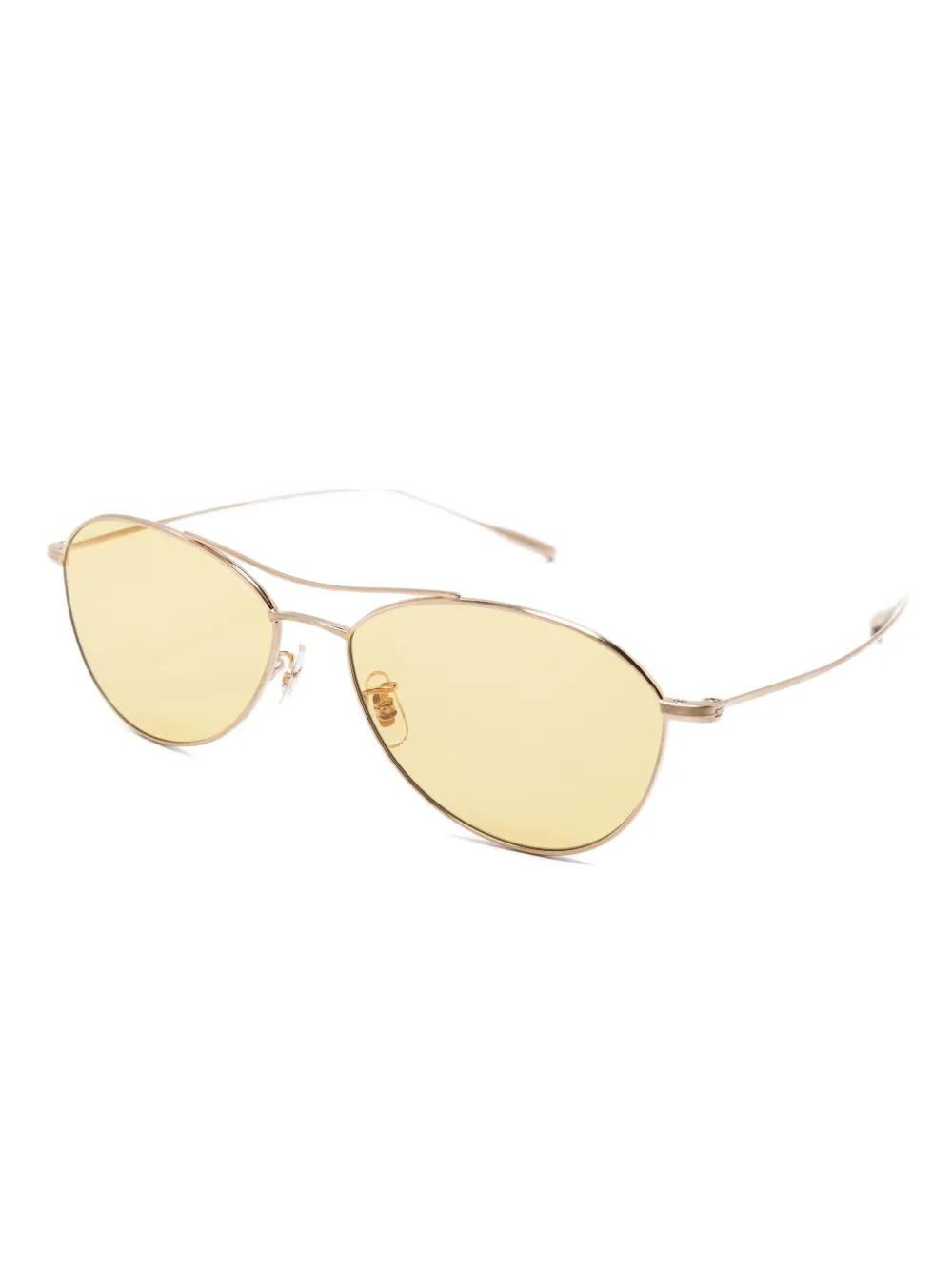Eyevan7285 geometric-frame sunglasses Goud