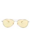 Eyevan7285 geometric-frame sunglasses - Gold