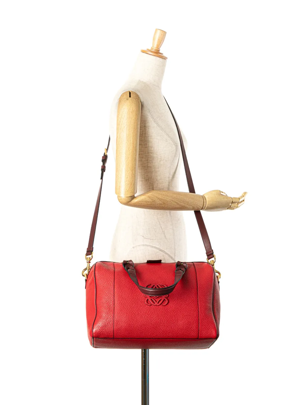 Loewe Pre-Owned 2010-2024 Leather Fusta 31 satchel | Pre-Owned | Image 2