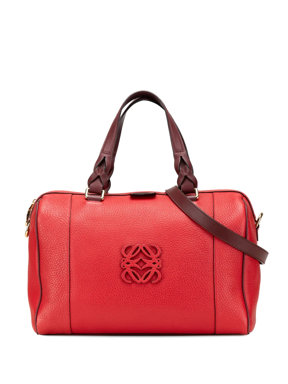 Pre-owned Loewe 2010-2024 Leather Fusta 31 Satchel