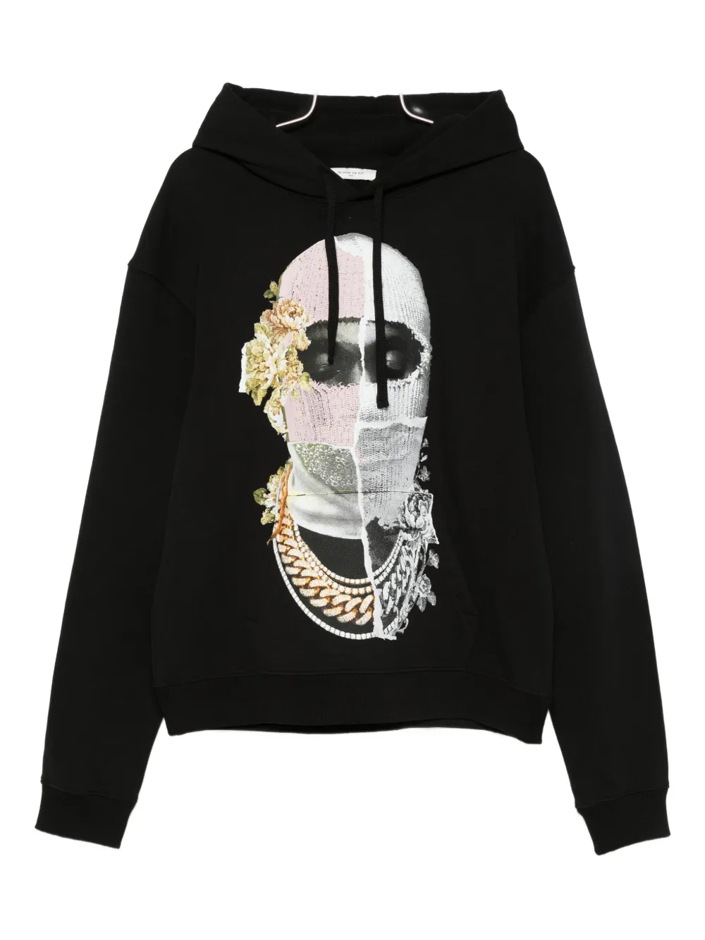 Ih Nom Uh Nit Future Mask Cotton Hoodie In Black