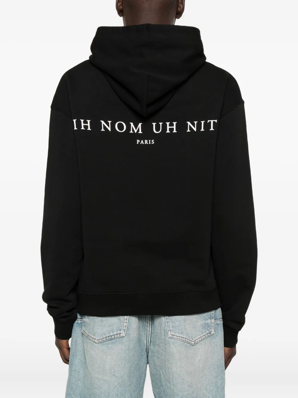 Ih Nom Uh Nit Katoenen hoodie Zwart