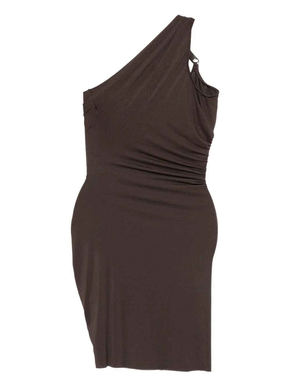 Rick Owens Lilies Gedrapeerde jurk - Bruin
