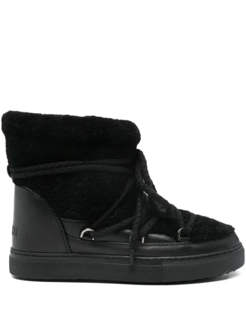 Inuikii lace-up shearling boots