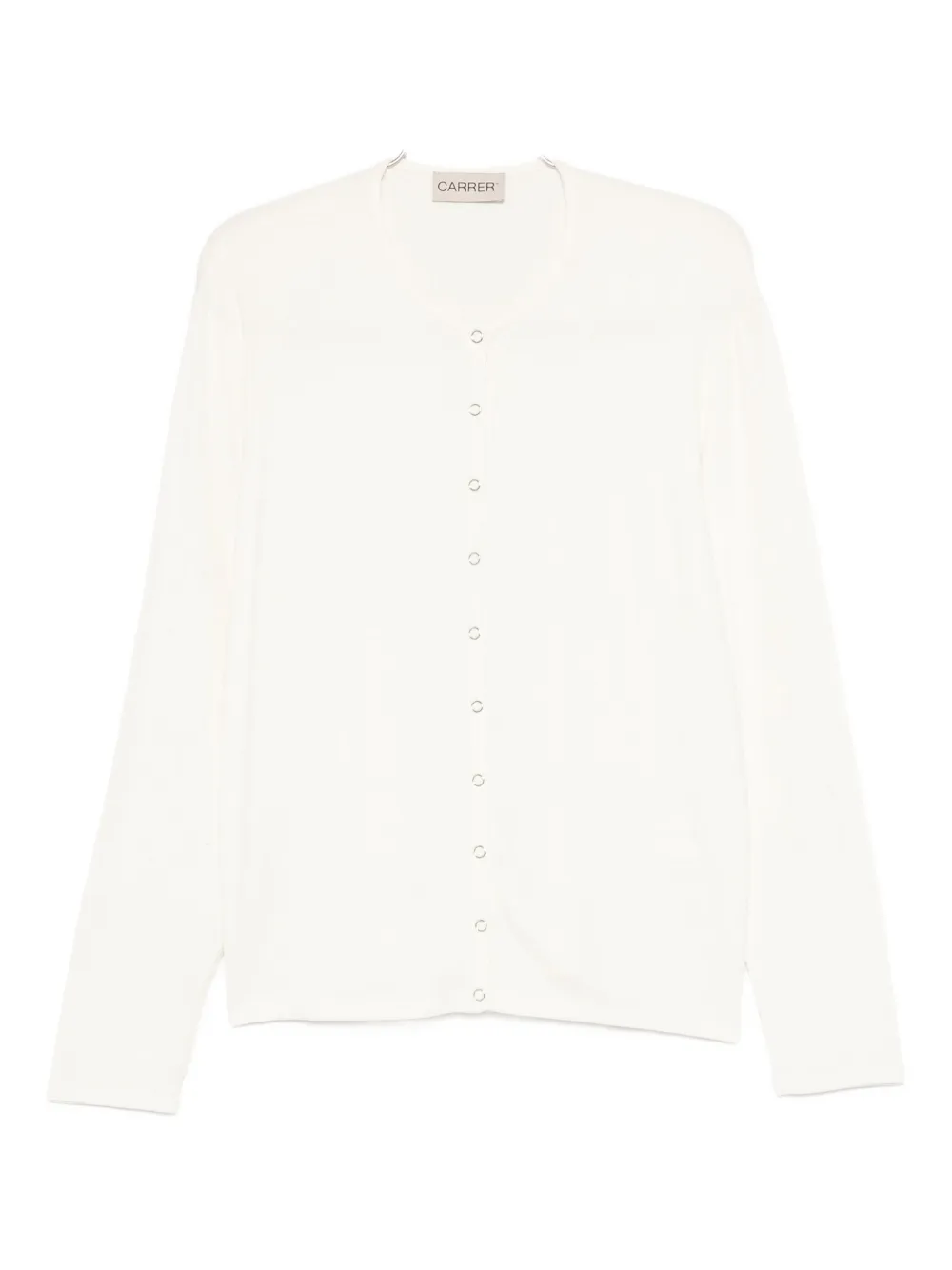 Carrer buttoned-up cardigan | blanco | Image 1