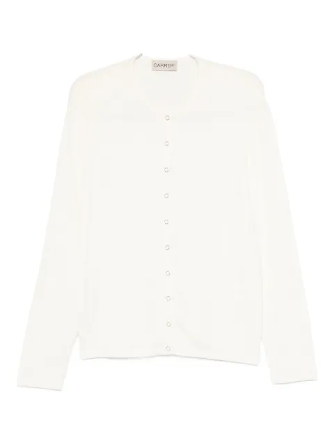 Carrer buttoned-up cardigan
