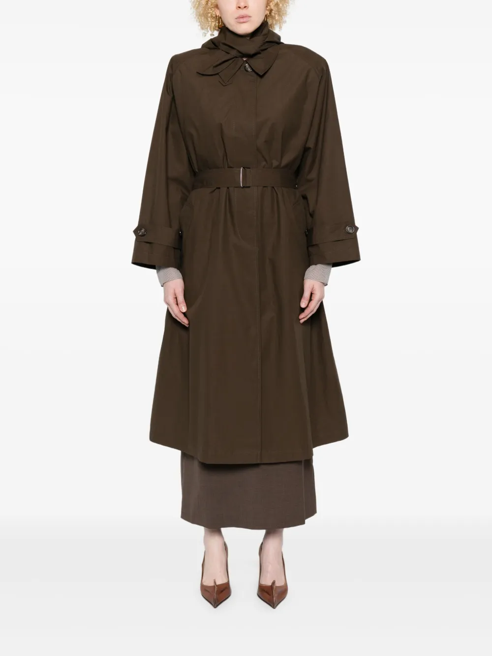 Magda Butrym belted-buttoned coat | Trench Coats & Raincoats | Image 2