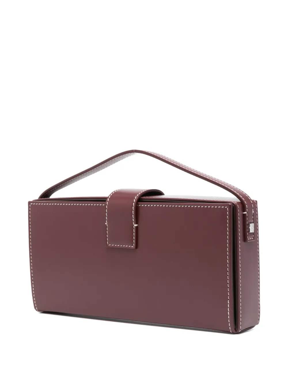 Magda Butrym Apolonia leren shopper met handgreep Bruin