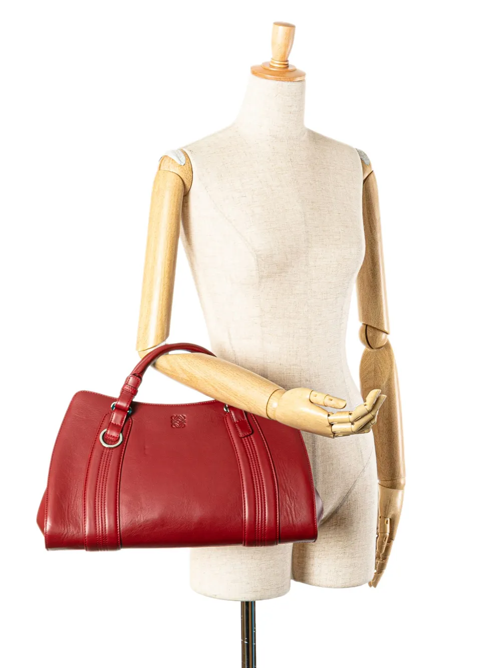 Loewe Pre-Owned 2003 Leather Camoscio Anagram handbag | Pre-Owned | Image 2