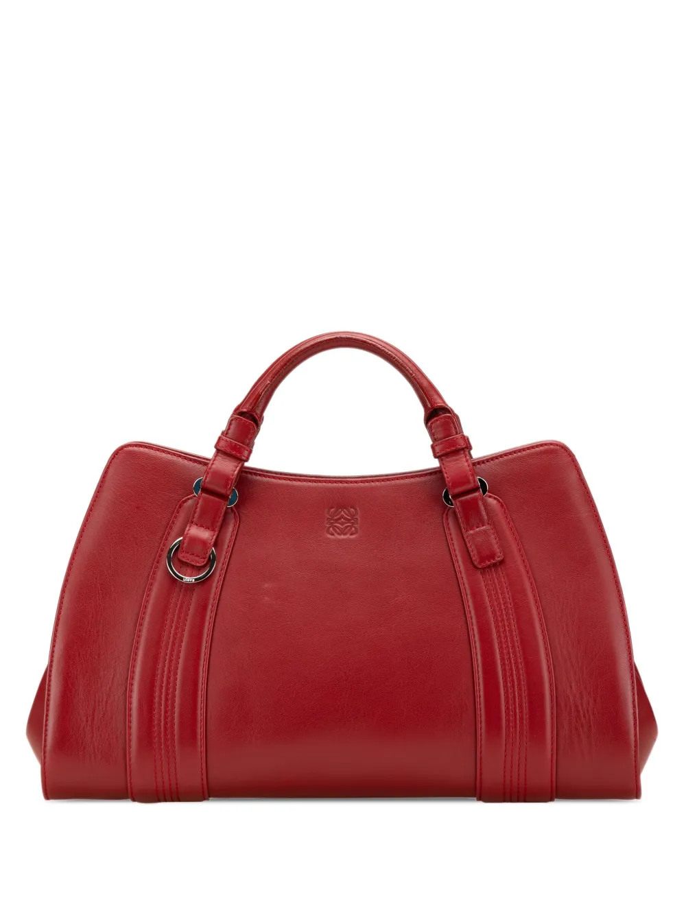 Loewe Pre-Owned 2003 Leather Camoscio Anagram handbag | Red | Image 1