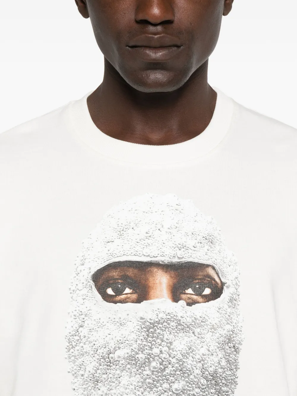 Ih Nom Uh Nit Sweater met kralen Wit