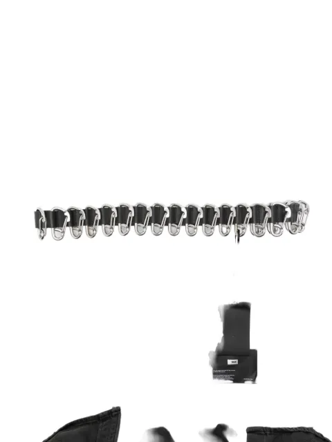 HELIOT EMIL carabiner-embellishment belt