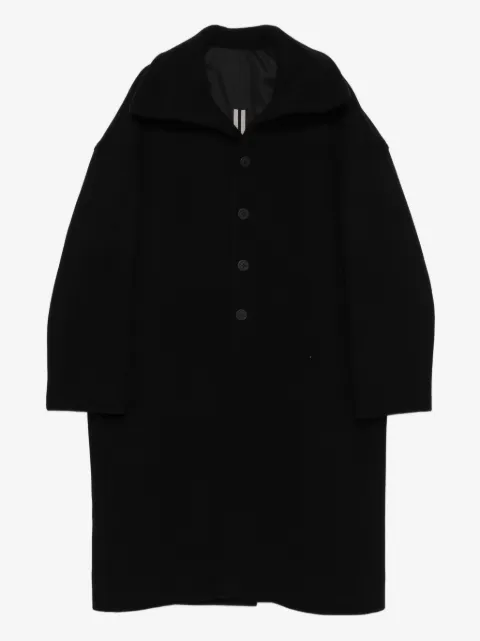Rick Owens button-fastening long-sleeve coat