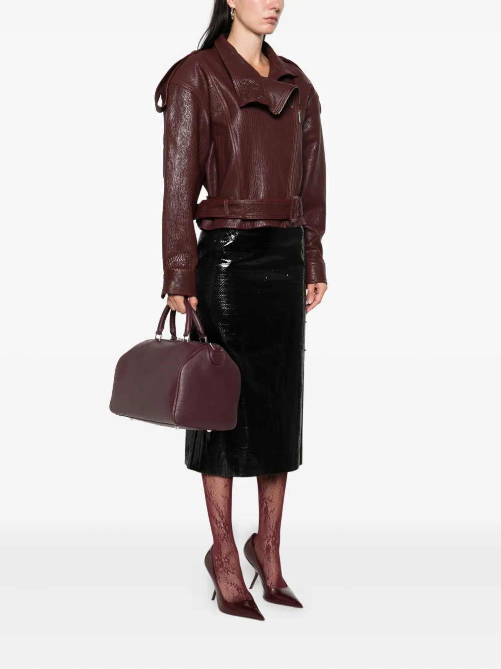 Magda Butrym Varsovia shopper Paars