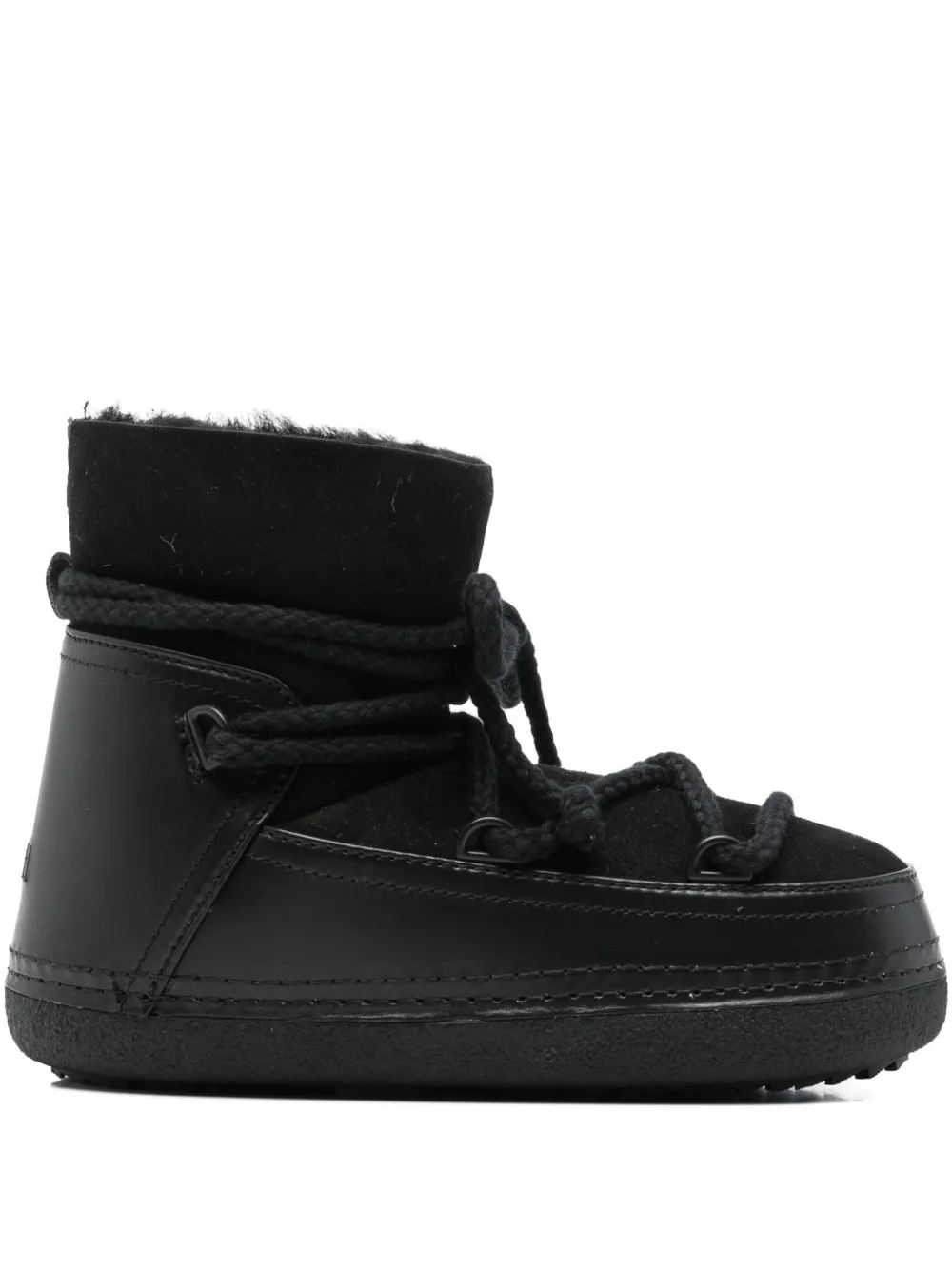 Inuikii Lace-up Boots In Black