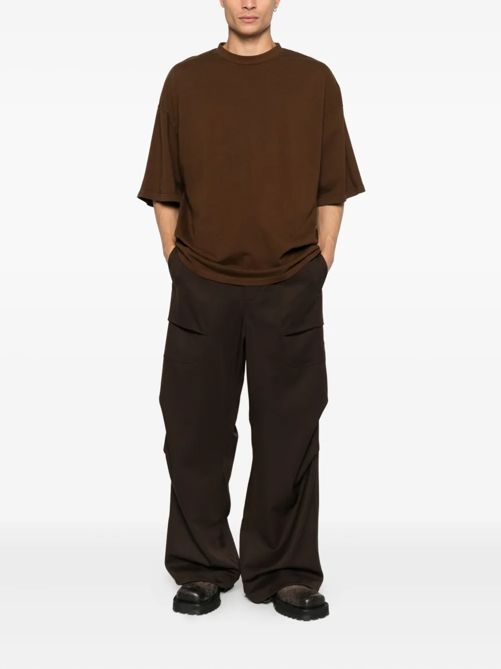 Entire Studios Short-sleeve T-shirt In Brown