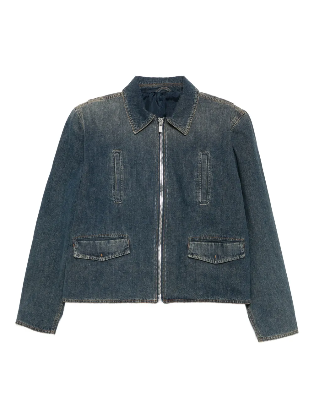 Magda Butrym denim jacket Blauw