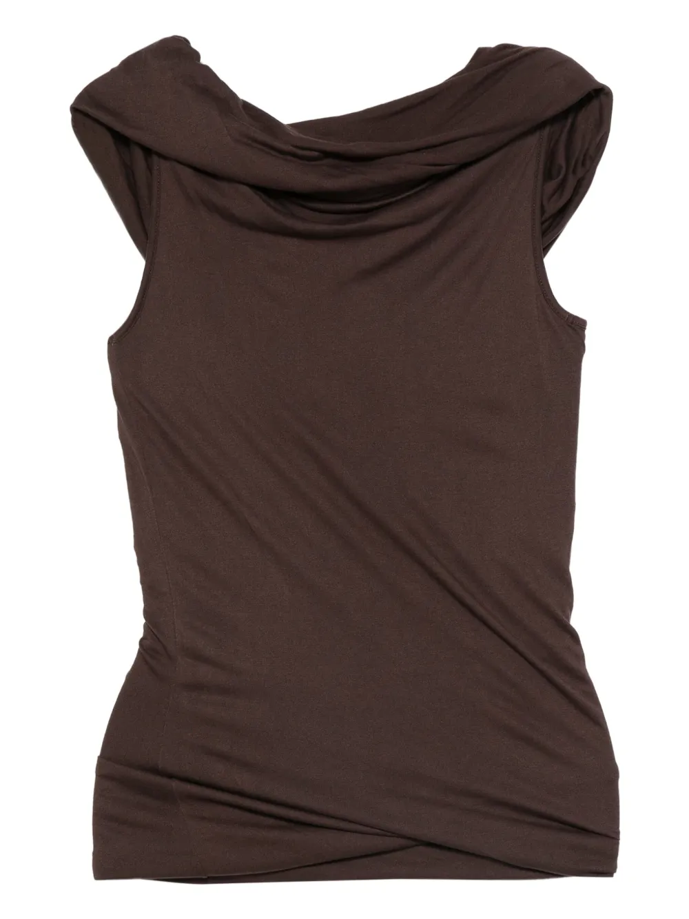 Rick Owens Lilies cowl-neck draped top | Vests & Tank Tops | Image 2