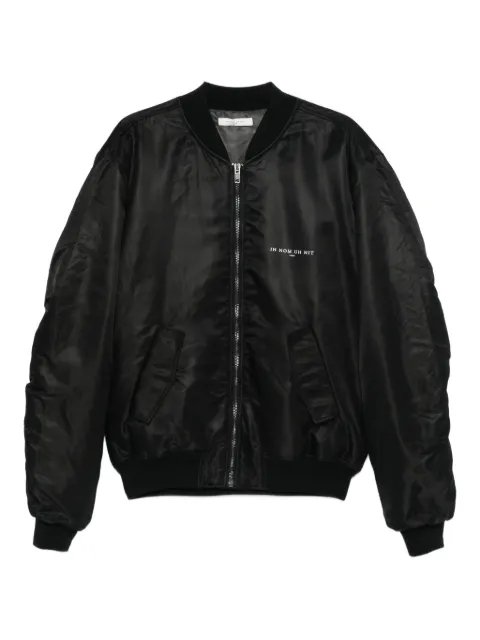 Ih Nom Uh Nit veste bomber à logo imprimé