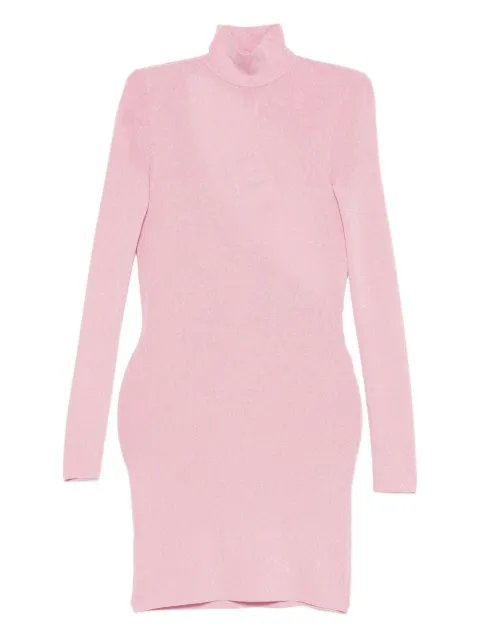 Self-Portrait high-neck fitted dress