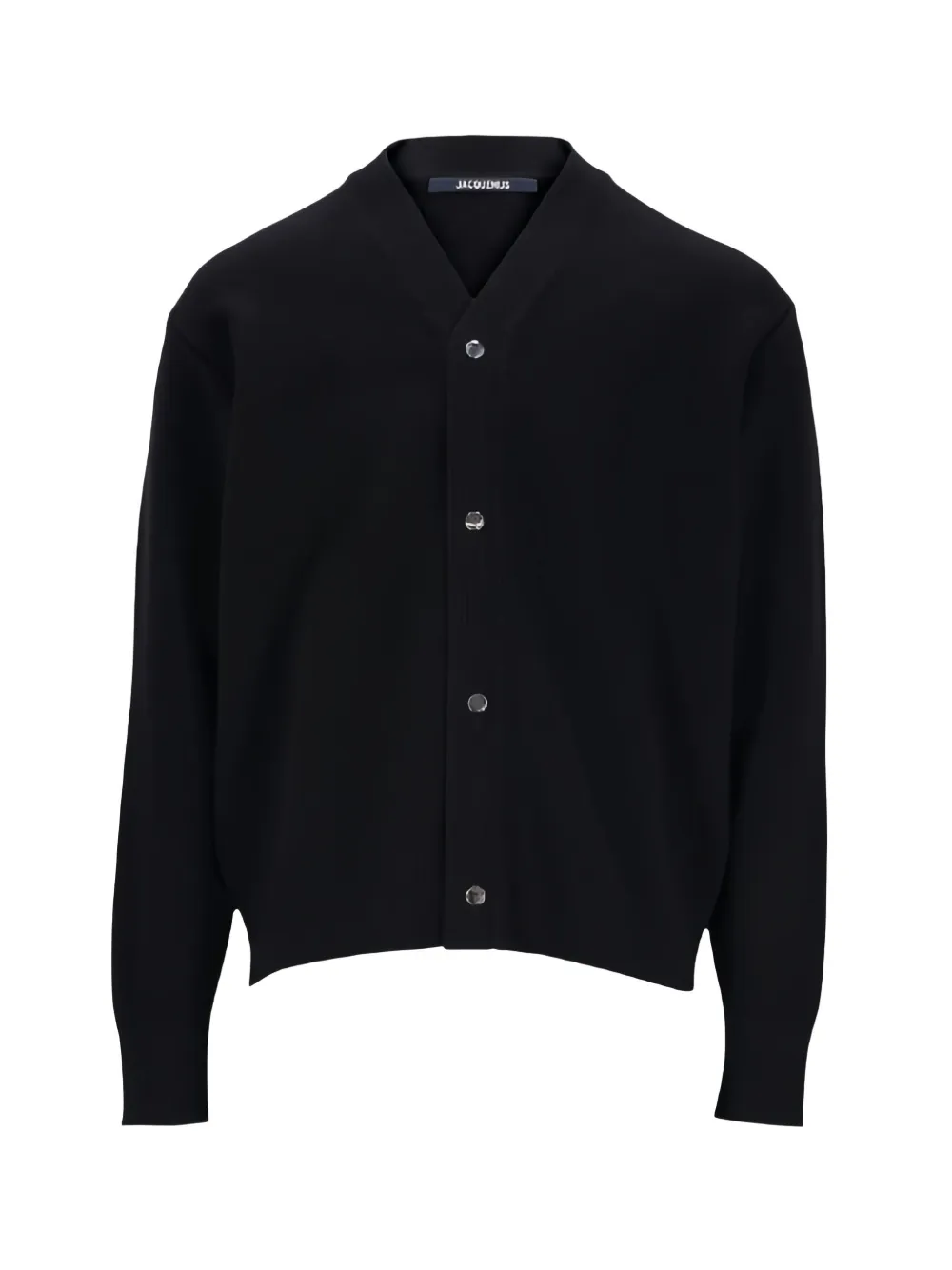 Jacquemus Long Sleeve Cardigan In Black