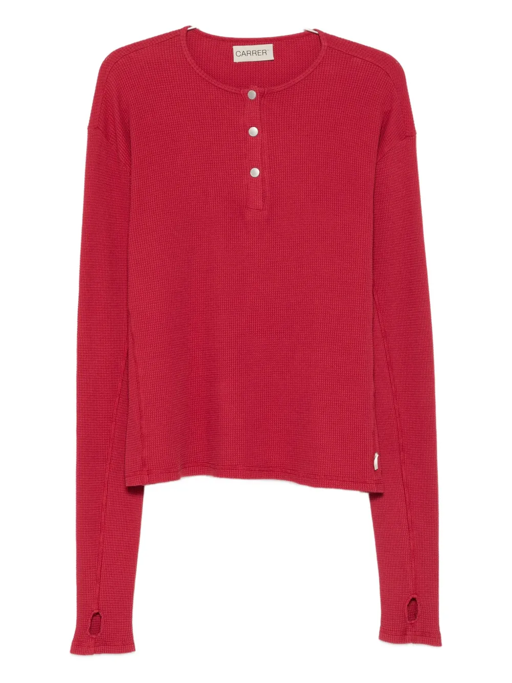 Carrer Cotton Polo Shirt In Red