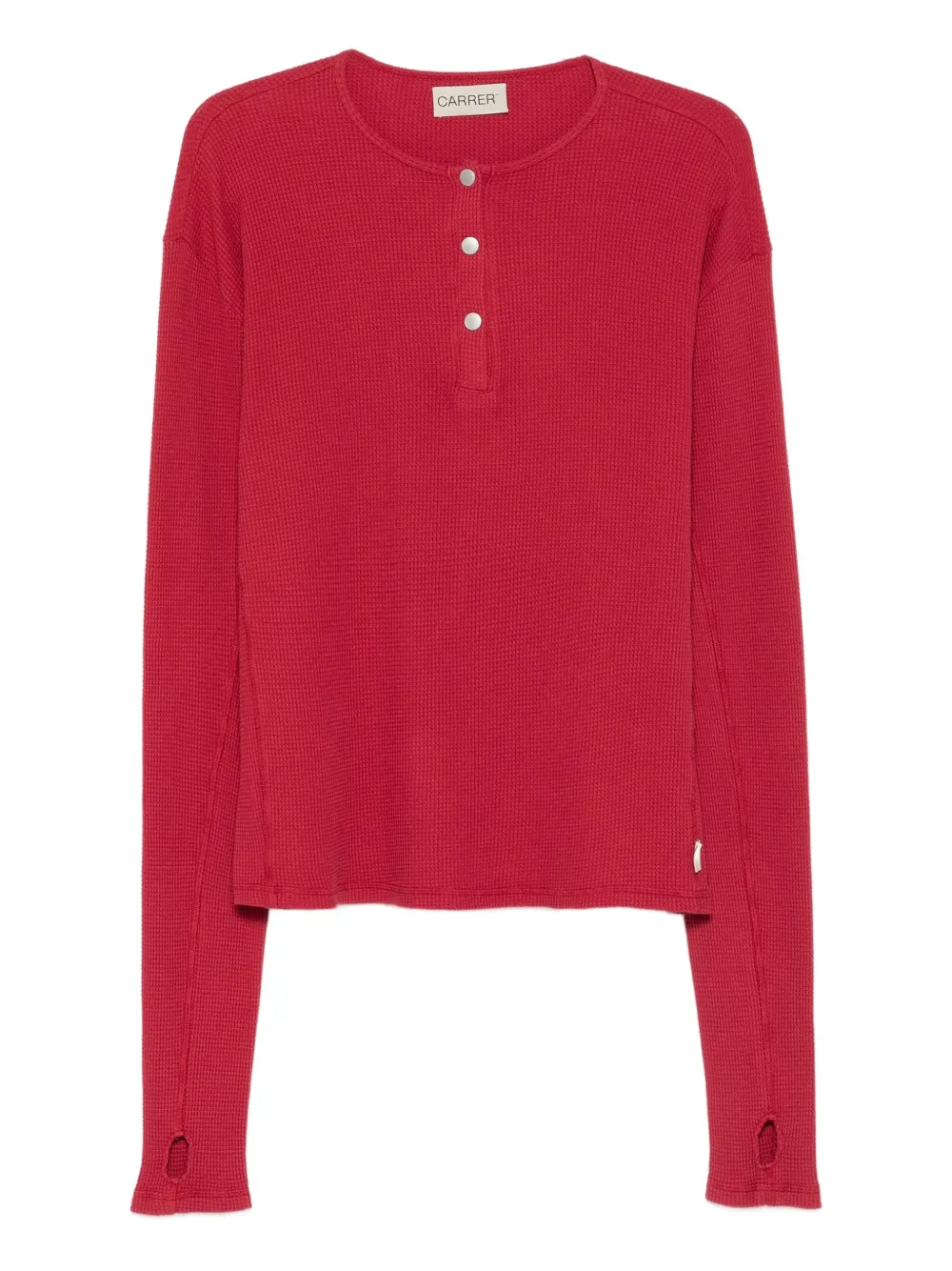 Carrer playera tipo polo de algodón | rojo | Image 1