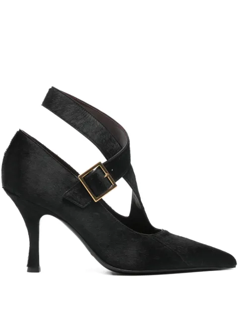 KHAITE buckle heeled pumps