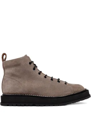 Buttero Chunky lace-up Boots | Black | FARFETCH