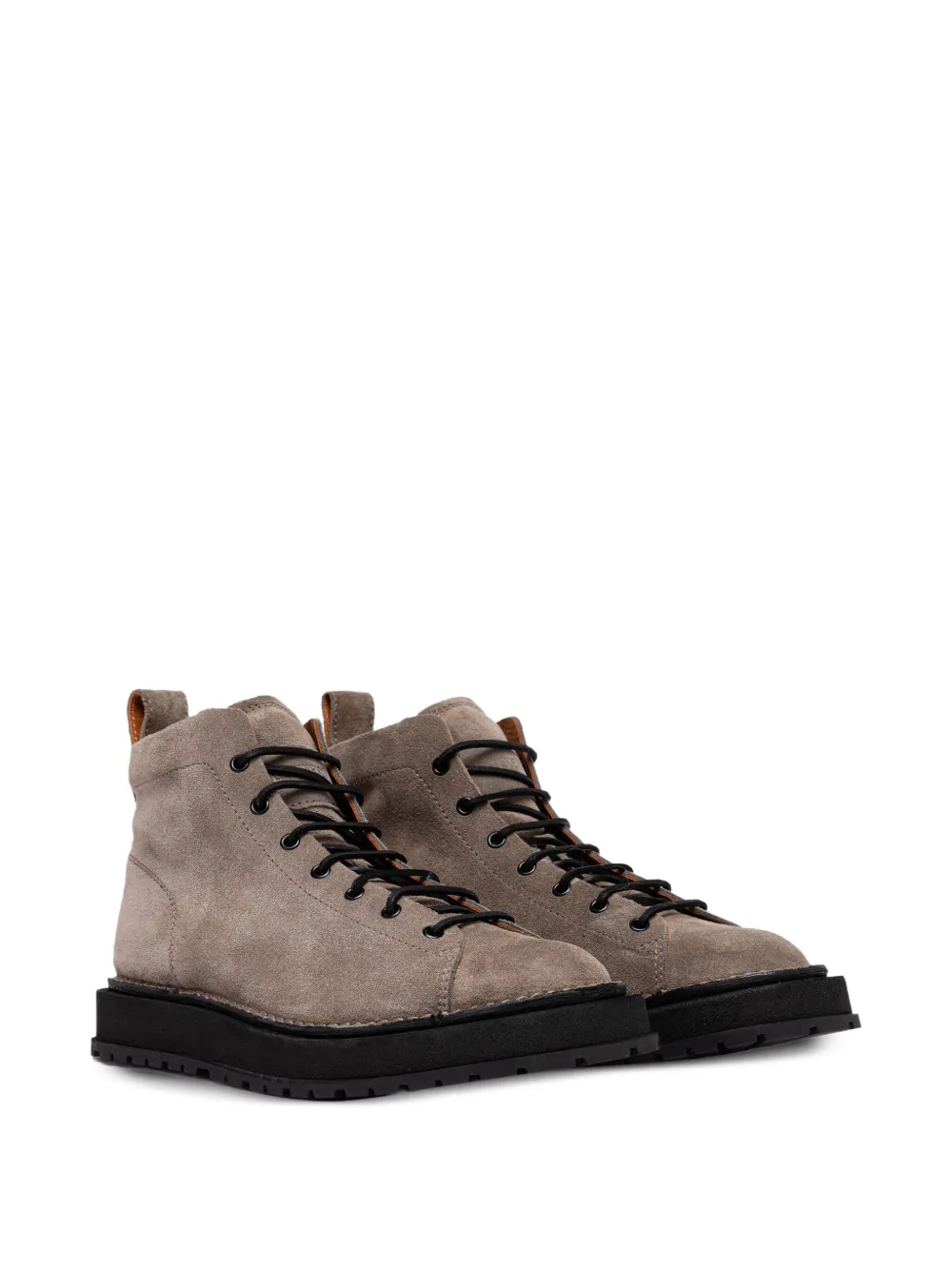Buttero suede lace-up ankle boots Neutrals