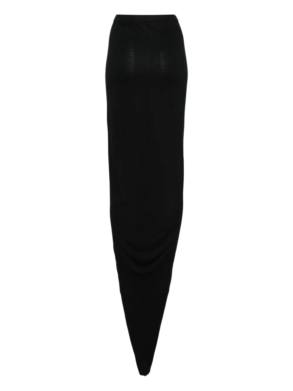 Rick Owens Lilies ruched midi skirt | Asymmetric & Draped Skirts | Image 2