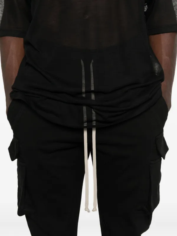 Rick Owens DRKSHDW Mastodon カーゴパンツ | ブラック | FARFETCH JP