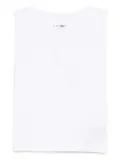MM6 Maison Margiela sleeveless cotton top - White