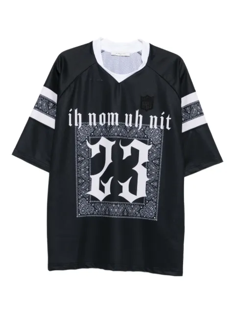 Ih Nom Uh Nit playera con logo estampado