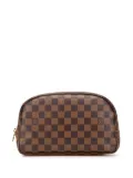 Louis Vuitton Pre-Owned 2011 Damier Ebene Trousse Toilette 25 vanity bag - Brown