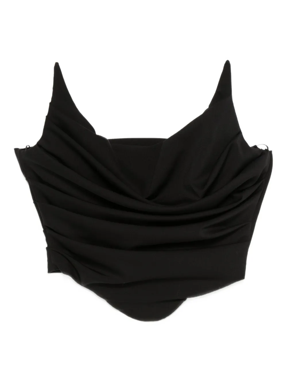 Giuseppe Di Morabito square-neck top | Black | Image 1