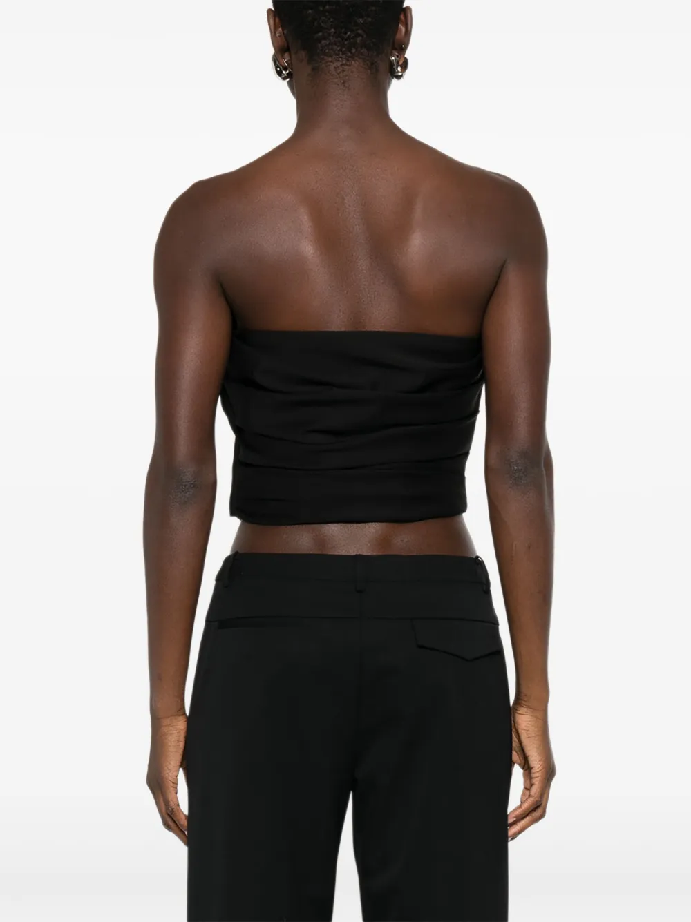 Giuseppe Di Morabito Top met vierkante hals Zwart