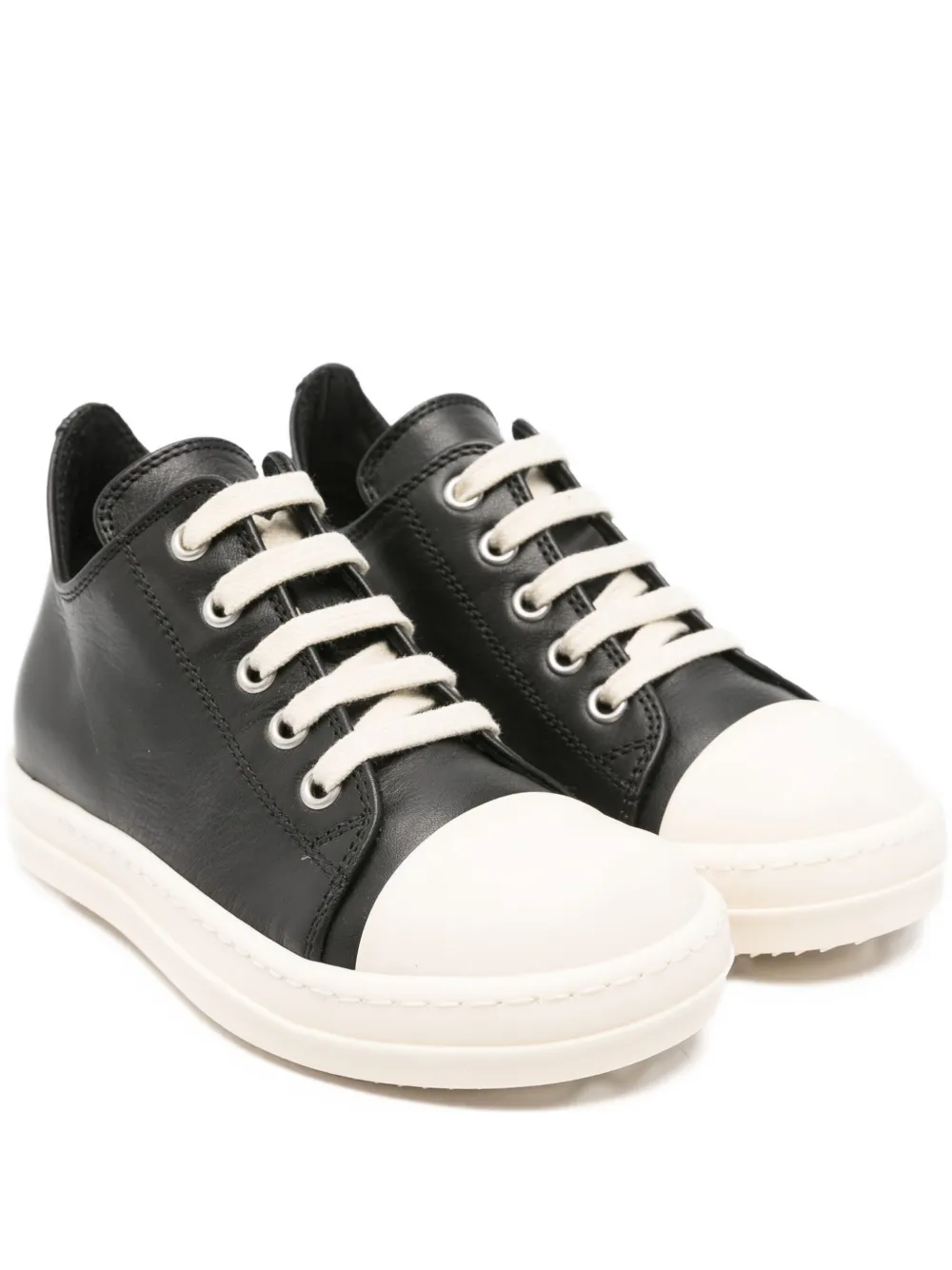 Rick Owens Kids Leren sneakers Zwart