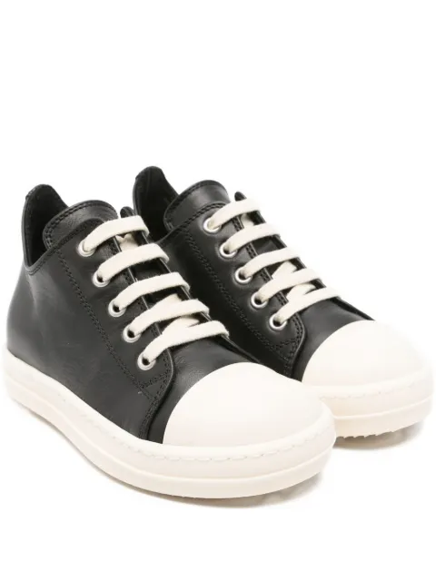 Rick Owens Kids leather lace-up sneakers 