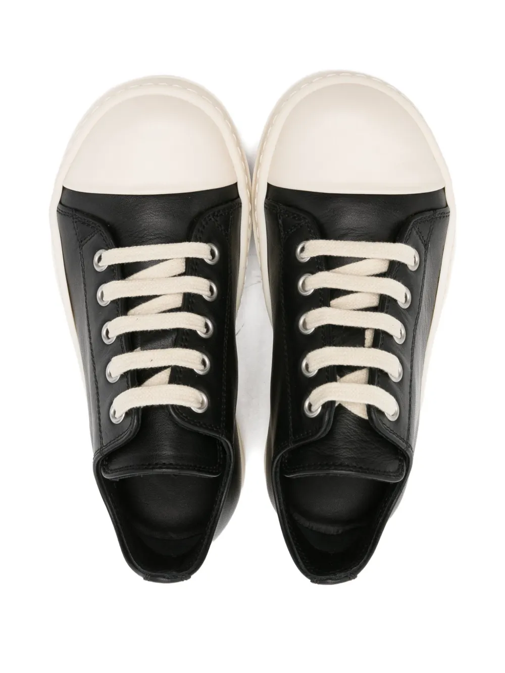 Rick Owens Kids Leren sneakers Zwart